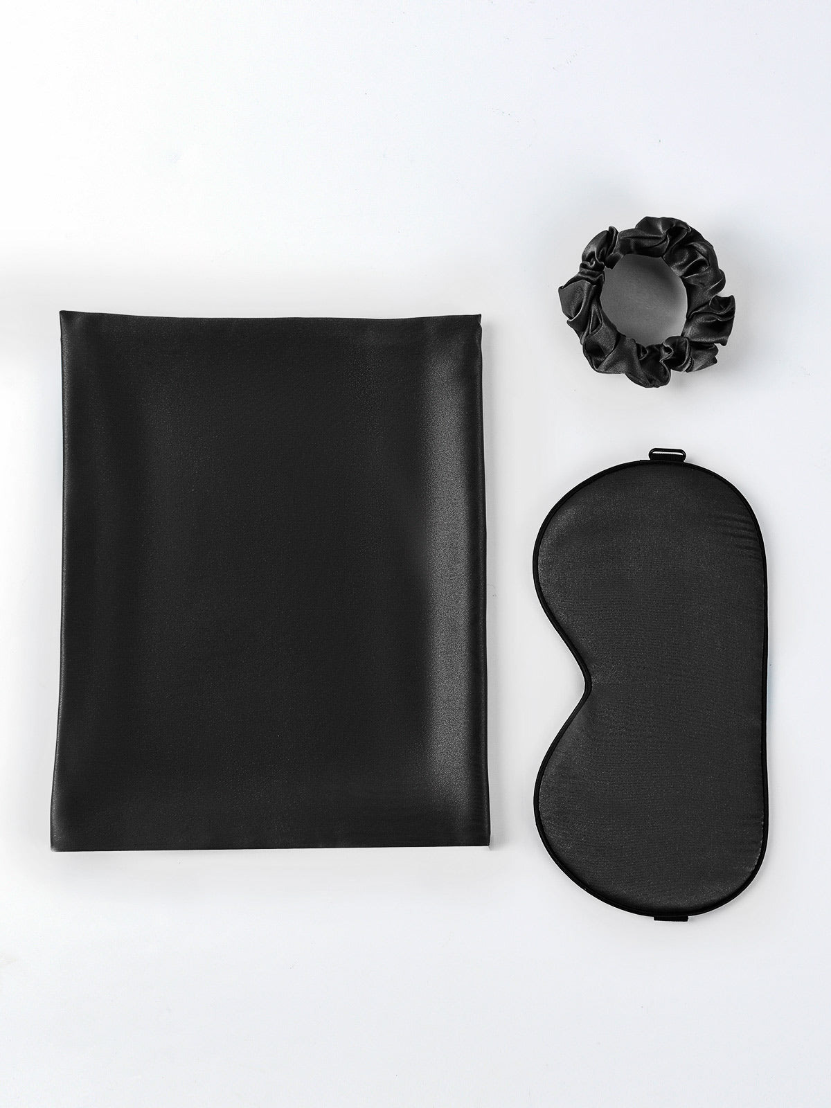 [Black] SilkSilky-UK 19Momme Pure Silk Pillowcase Set 003