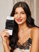 [Black] SilkSilky-UK Scrunchie 003