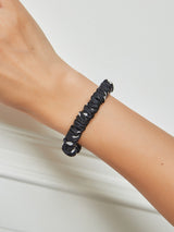 [Black] SilkSilky-UK Scrunchie 001