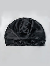[Black] SilkSilky-UK Sleep Cap 005