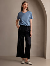 [Black] SilkSilky-UK Women's Pants 006