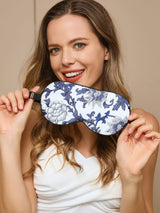 [Blue] SilkSilky-UK Sleep Mask 002