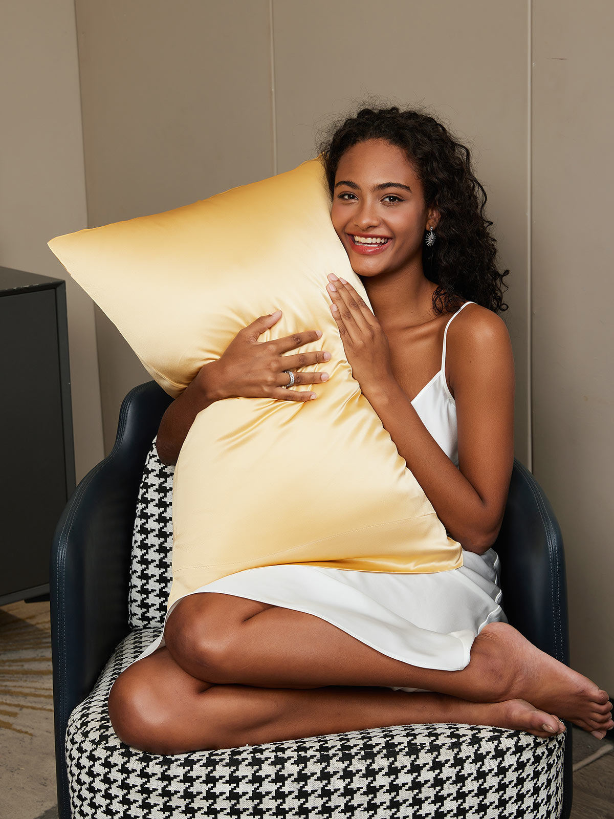 [Champagne] SilkSilky-UK 22Momme Pure Silk Pillowcase 002