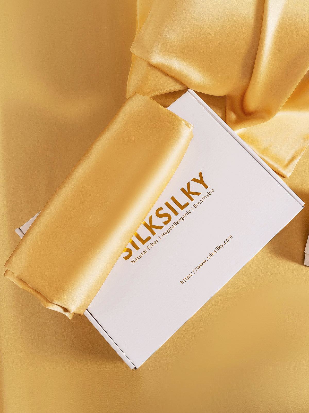 [Champagne] SilkSilky-UK 22Momme Pure Silk Pillowcase 007