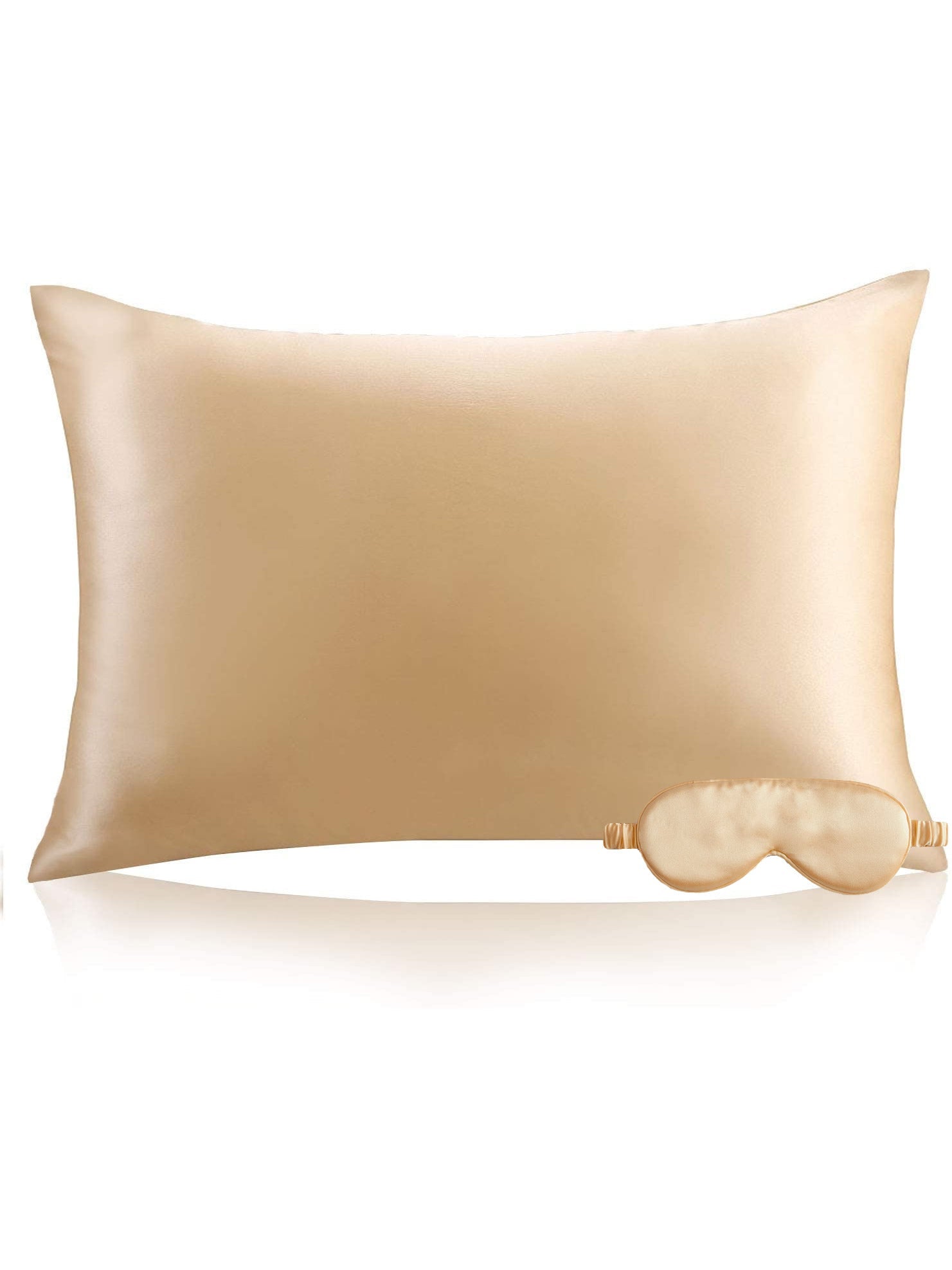 [Champagne] SilkSilky-UK 22Momme Pure Silk Pillowcase Set 002