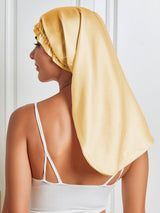 [Champagne] SilkSilky-UK Pure Silk Sleep Cap 006