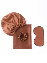[Coffee] SilkSilky-UK 19Momme Pillowcase Set 001