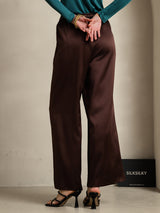 [Coffee] SilkSilky-UK Women's Pants 002