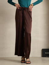 [Coffee] SilkSilky-UK Women's Pants 004