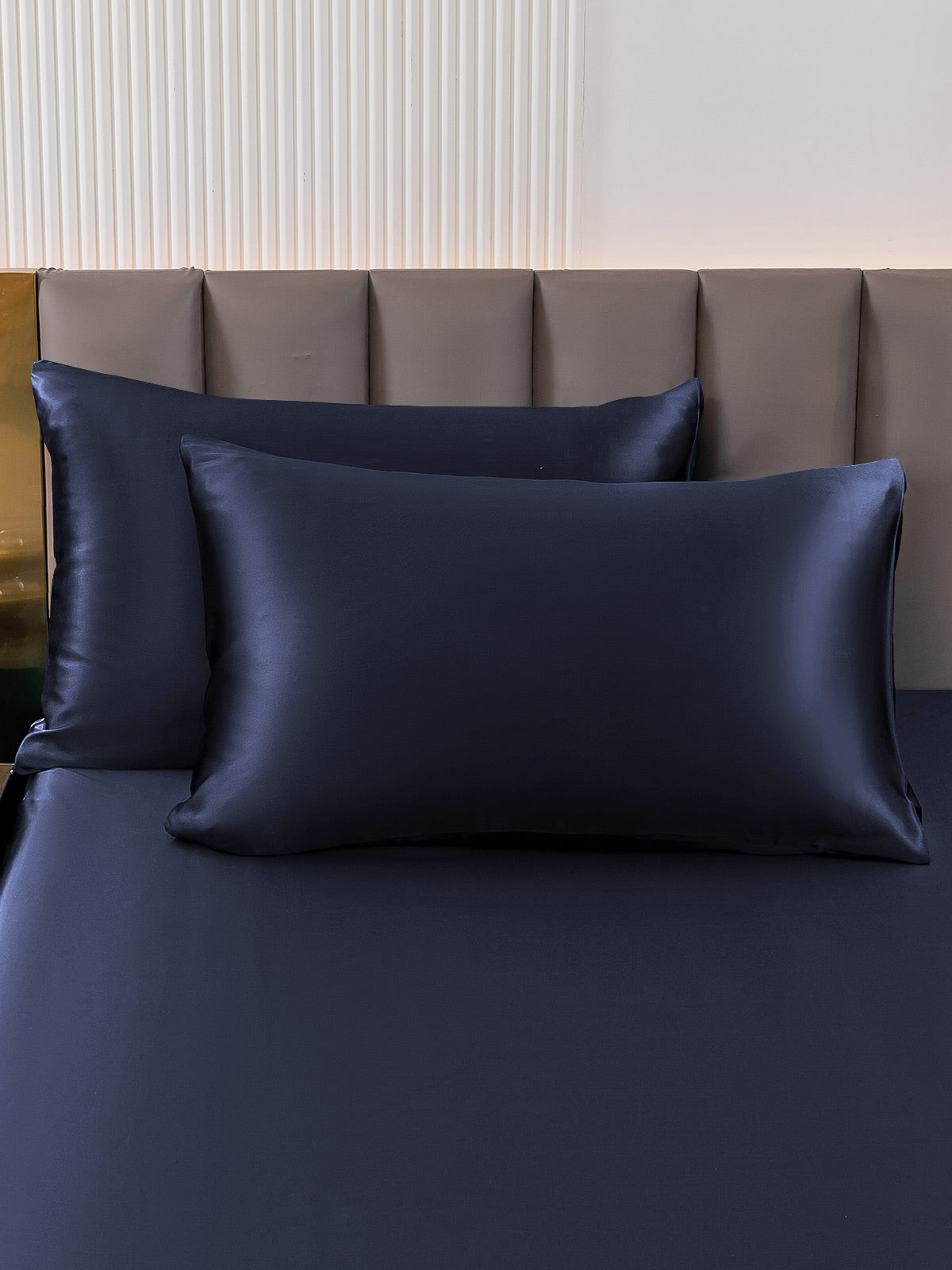 [Dark Blue] SilkSilky-UK 19Momme Pure Silk Pillowcase 004