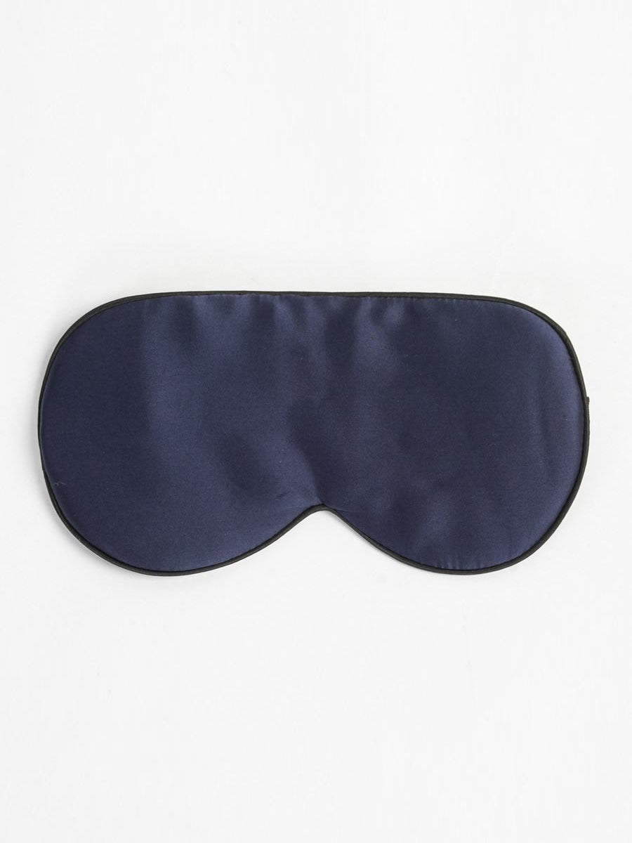 [Dark Blue] SilkSilky-UK 19Momme Pure Silk Eye Mask 006