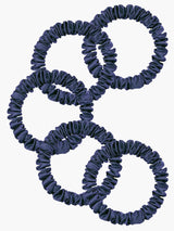 [Dark Blue] SilkSilky-UK Scrunchie 003