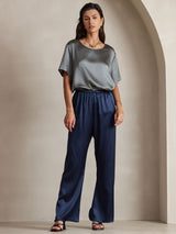 [Dark Blue] SilkSilky-UK Women's Pants 001