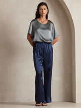 [Dark Blue] SilkSilky-UK Women's Pants 004