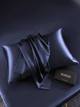 [Dark Blue] SilkSilky-UK 30Momme Pillowcase 004