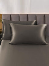 [Dark Gray] SilkSilky-UK 30Momme Pillowcase 001