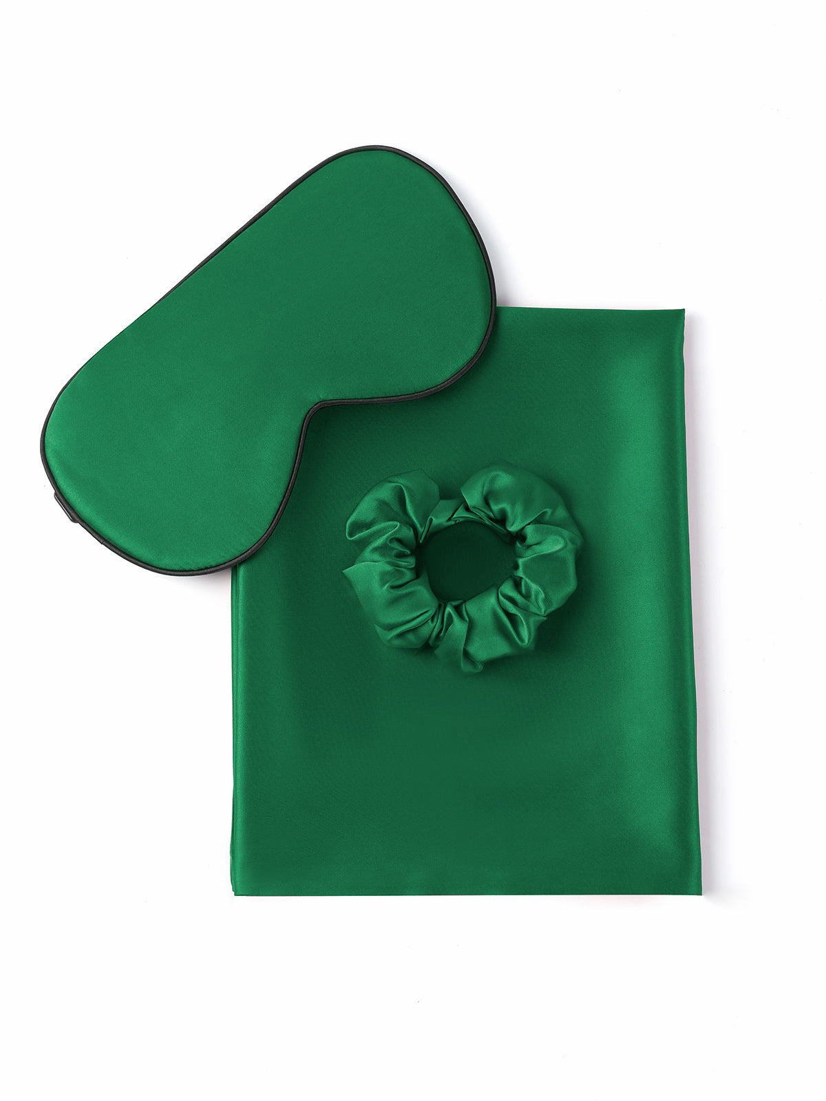 [Dark Green] SilkSilky-UK 19Momme Pure Silk Pillowcase Set 005