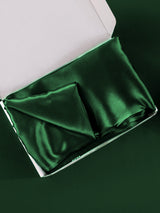 [Dark Green] SilkSilky-UK 30Momme Pillowcase 006