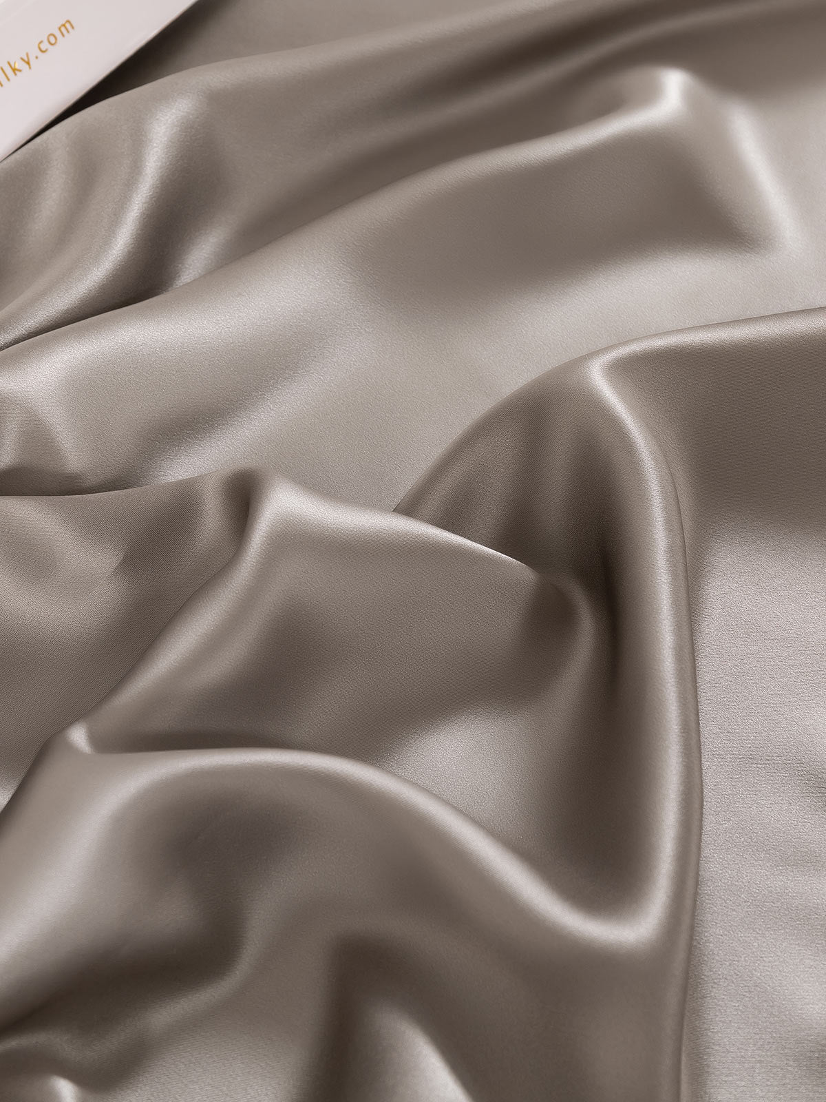 [Gray] SilkSilky-UK 19Momme Pure Silk Bedding Set 006
