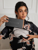 [Gray] SilkSilky-UK 19Momme Pure Silk Pillowcase Set 001