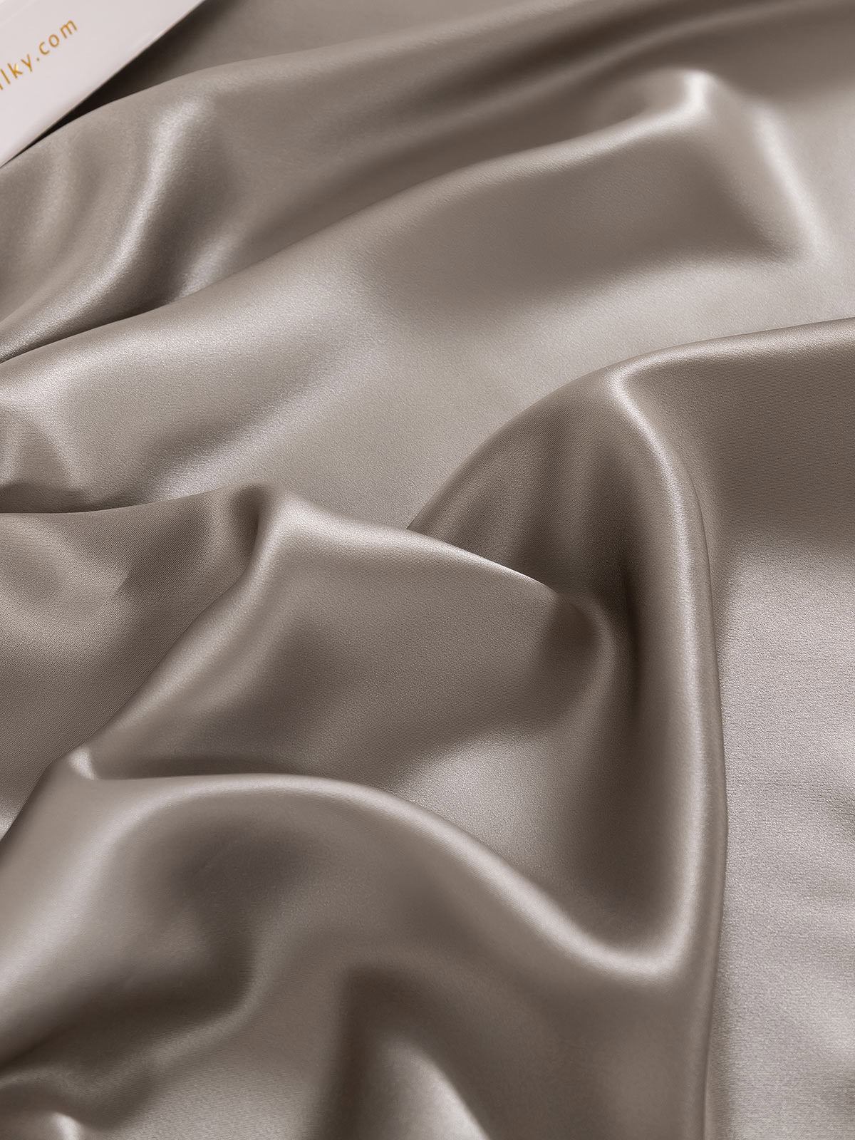 [Gray] SilkSilky-UK 22Momme Pure Silk Bedding Set 006