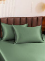 [Grayish Green] SilkSilky-UK 30Momme Pillowcase 004