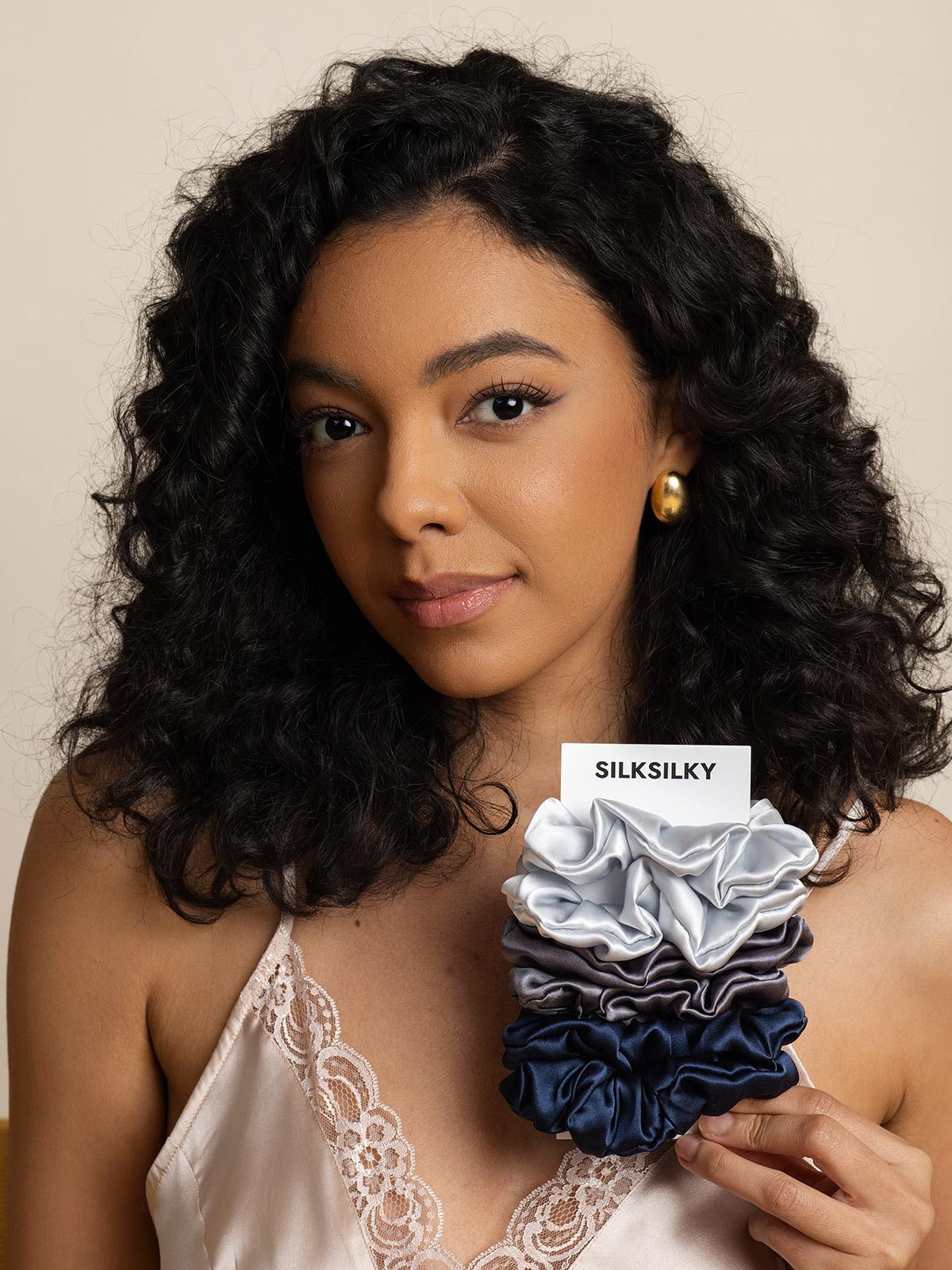 [Group1] SilkSilky-UK Pure Silk Scrunchie 004