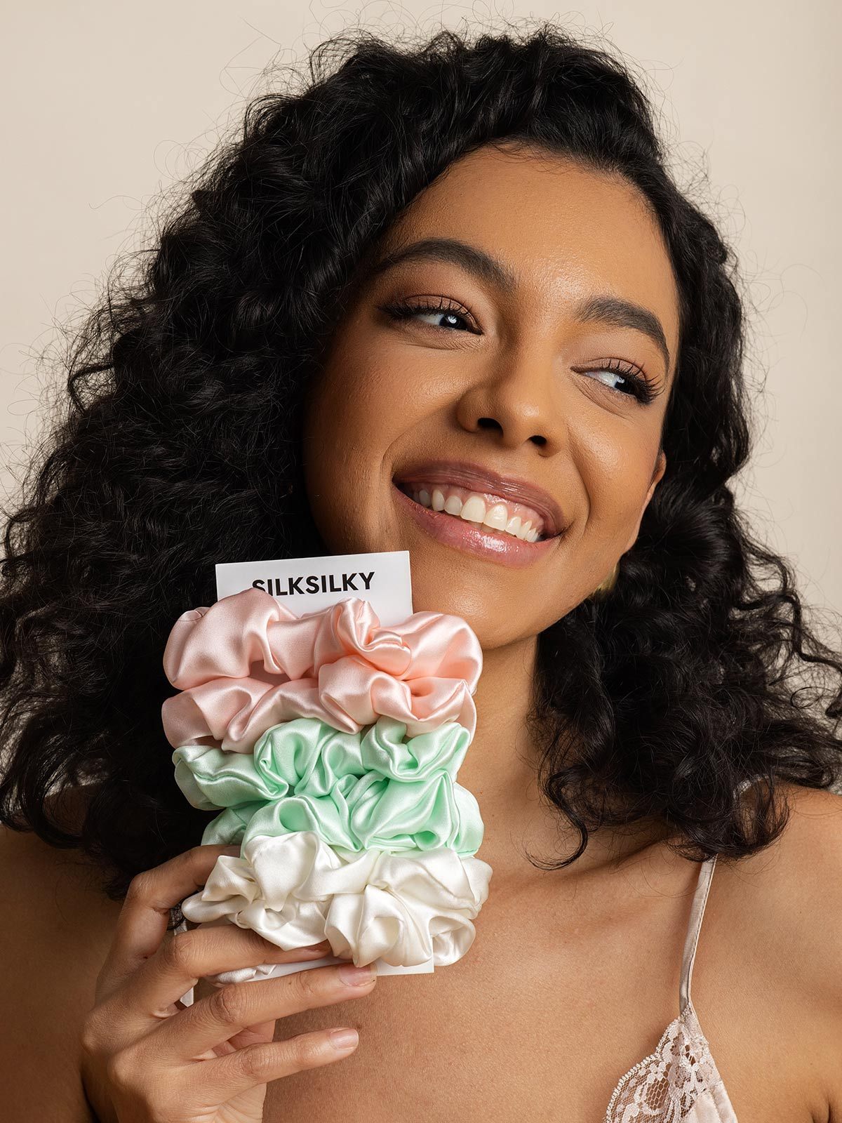 [Group2] SilkSilky-UK Pure Silk Scrunchie 006