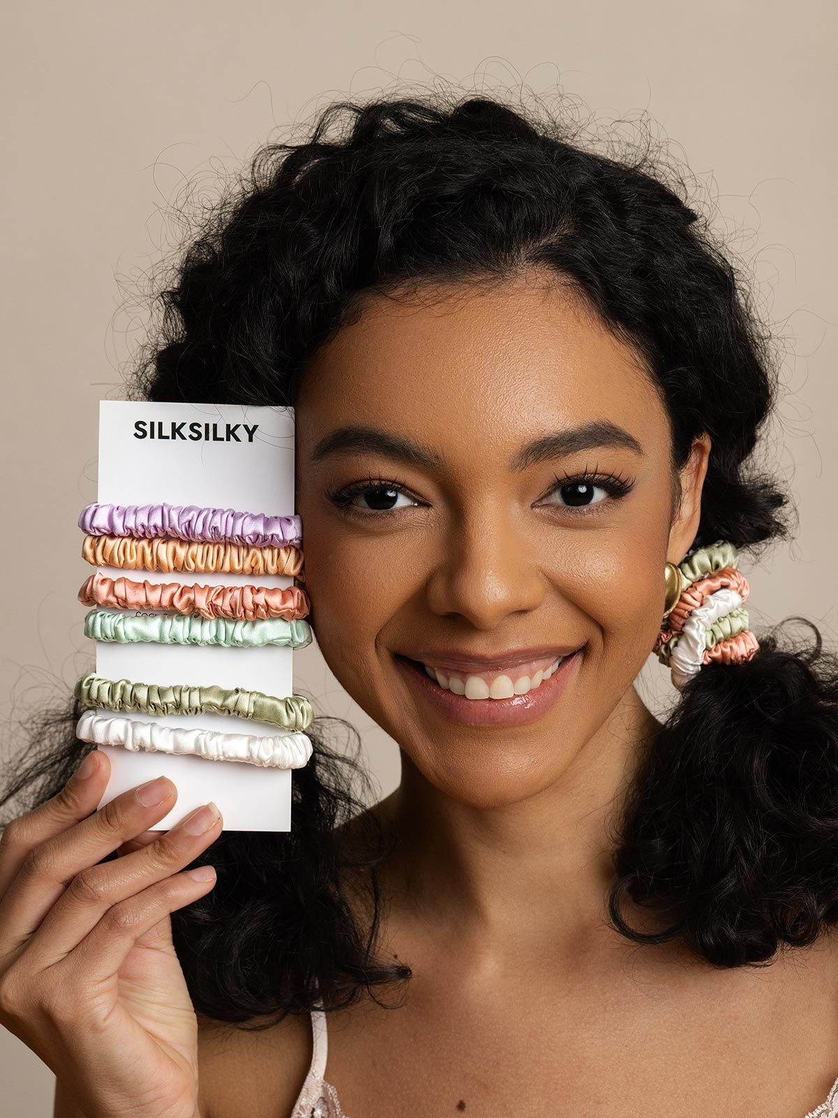 [Group3] SilkSilky-UK Pure Silk Scrunchie 004