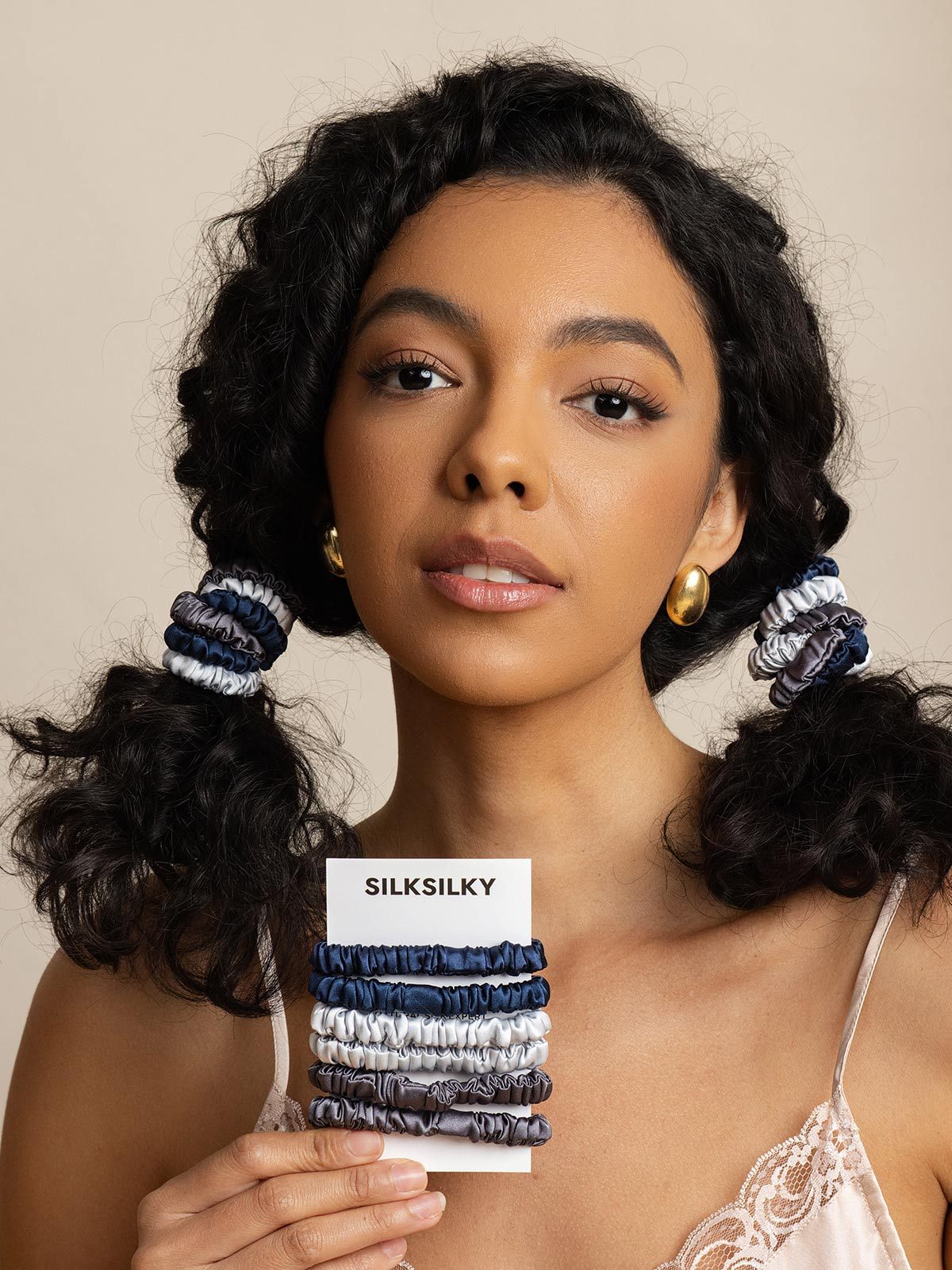 [Group4] SilkSilky-UK Pure Silk Scrunchie 003