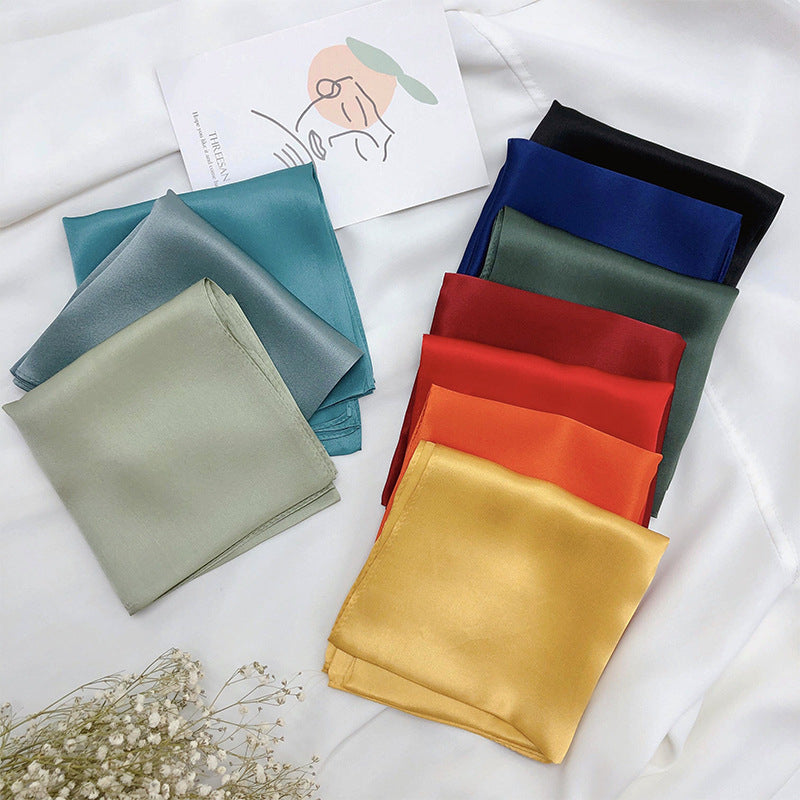 [Ivory] SilkSilky-UK Pure Silk Scarf 003