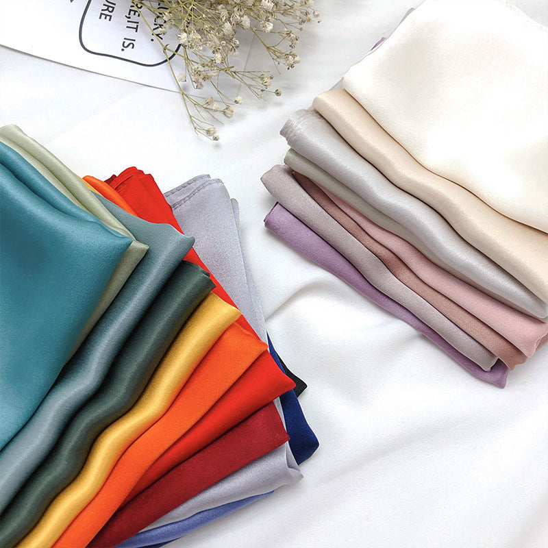 [Ivory] SilkSilky-UK Pure Silk Scarf 004