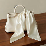 [Ivory] SilkSilky-UK Scarf 002