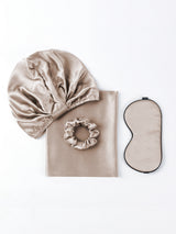 [Khaki] SilkSilky-UK 19Momme Pillowcase Set 001