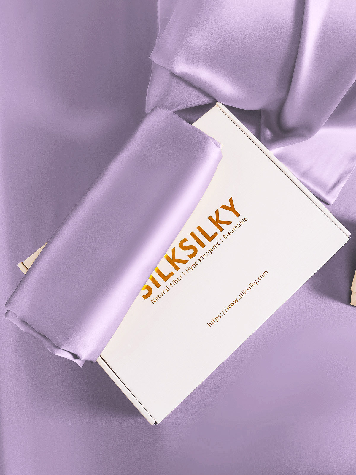 [Lavender] SilkSilky-UK 19Momme Pure Silk Pillowcase 008