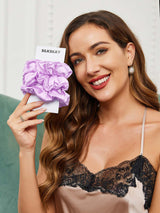 [Lavender] SilkSilky-UK Scrunchie 002