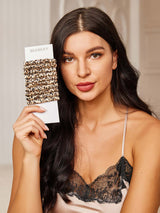 [Leopard] SilkSilky-UK Scrunchie 001