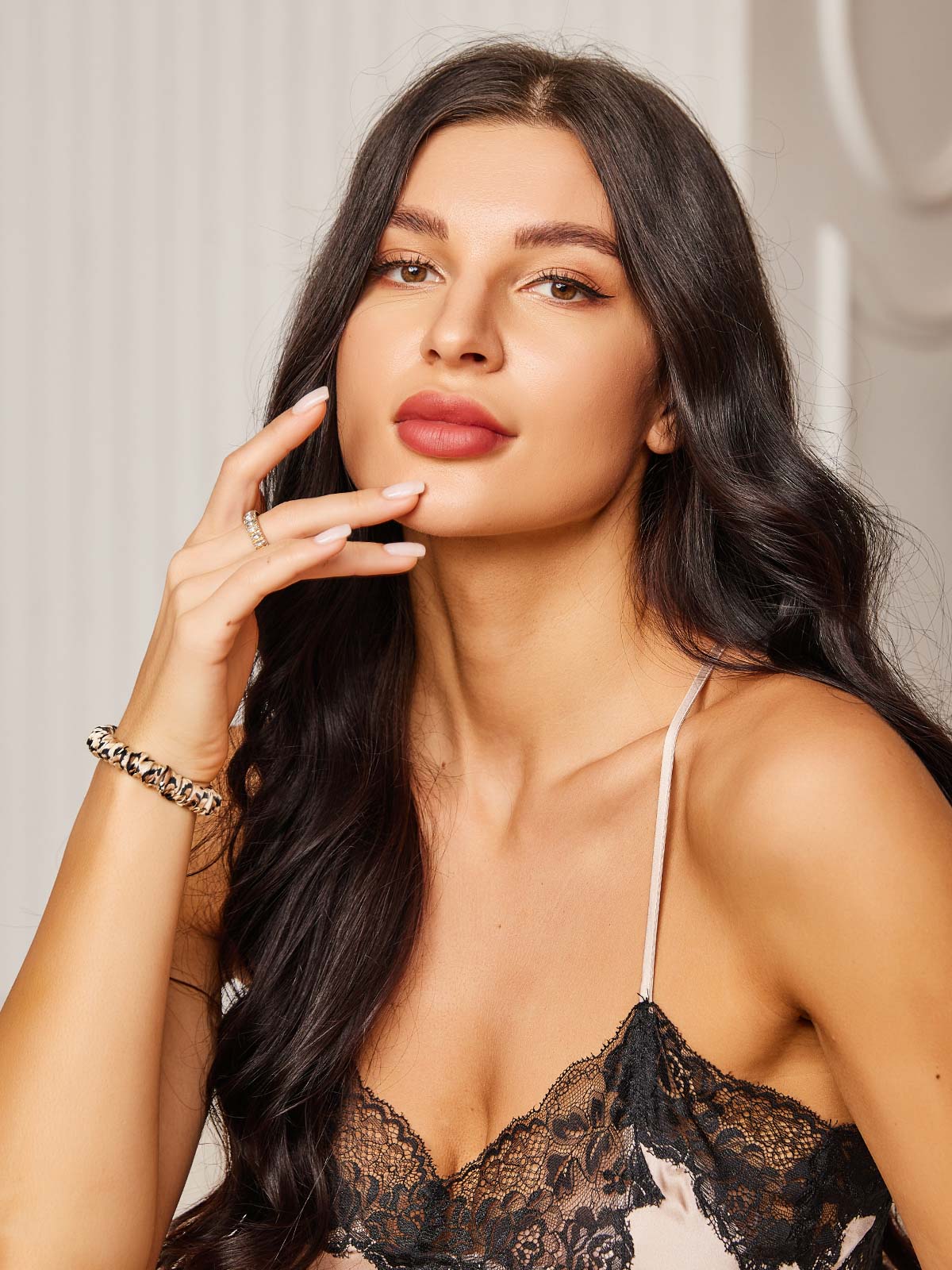 [Leopard] SilkSilky-UK Scrunchie 002