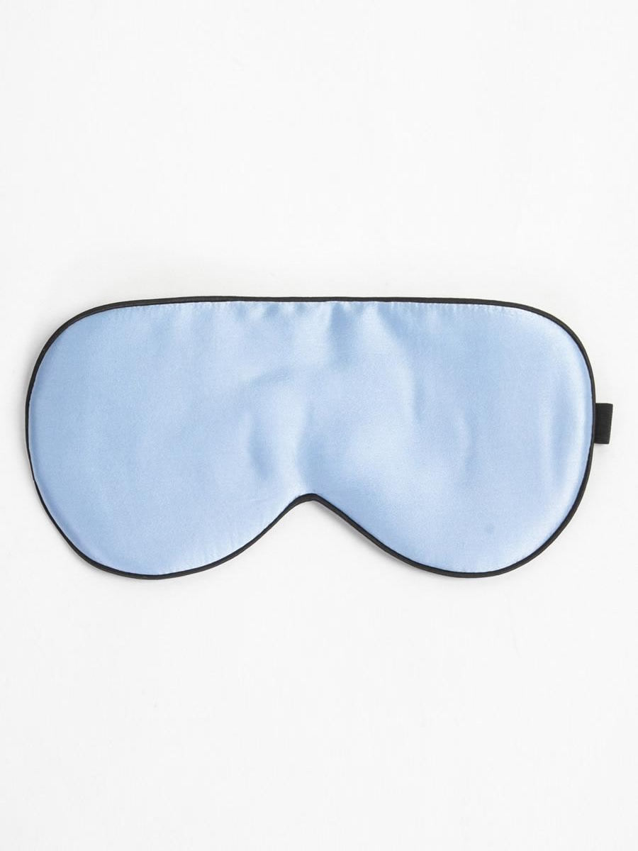 [Light Blue] SilkSilky-UK 19Momme Pure Silk Eye Mask 006