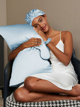 [Light Blue] SilkSilky-UK 19Momme Pillowcase Set 003