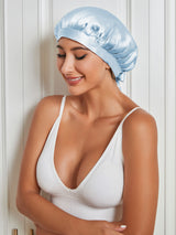 [Light Blue] SilkSilky-UK Sleep Cap 003