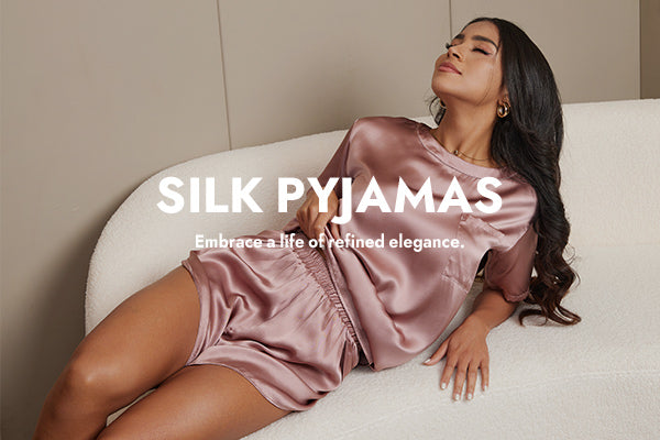 Luxury 100 Silk Pyjamas for Women Sale SILKSILKY UK UK SILKSILKY