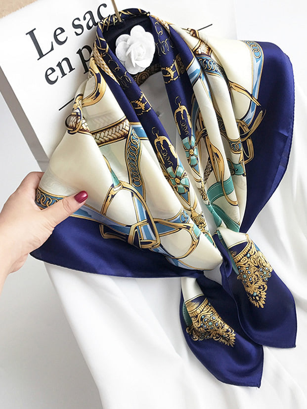 [P005] SilkSilky-UK Pure Silk Scarf 001