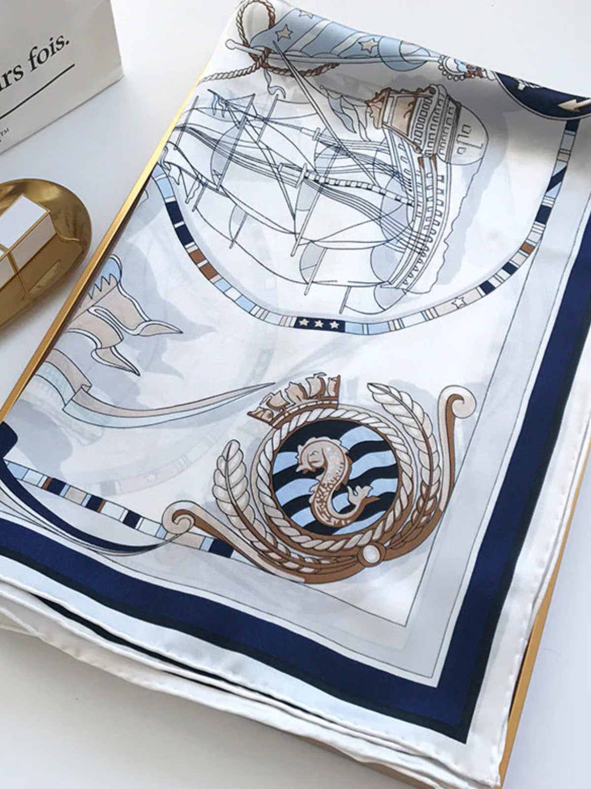 [P007] SilkSilky-UK Pure Silk Scarf 003