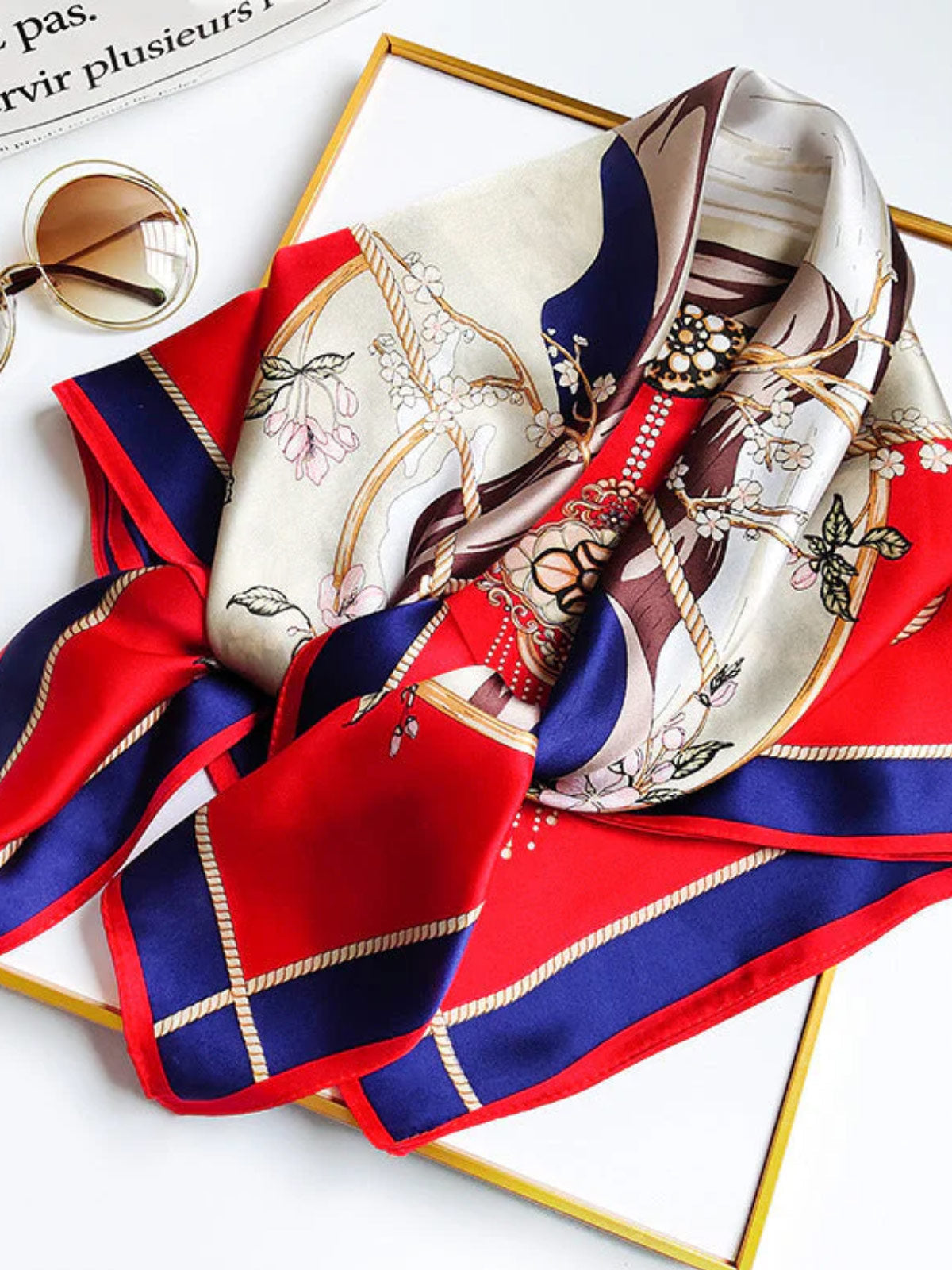 [P011] SilkSilky-UK Pure Silk Scarf 002