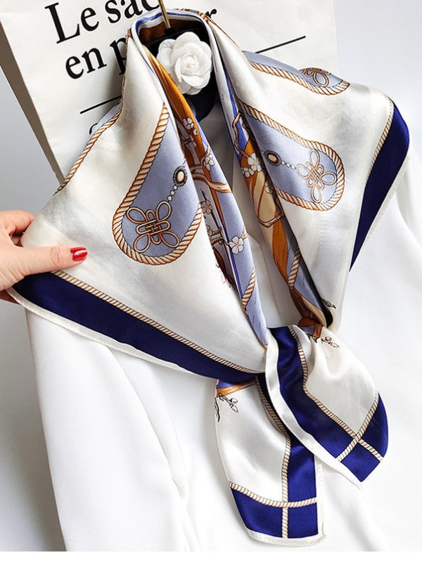 [P012] SilkSilky-UK Pure Silk Scarf 001