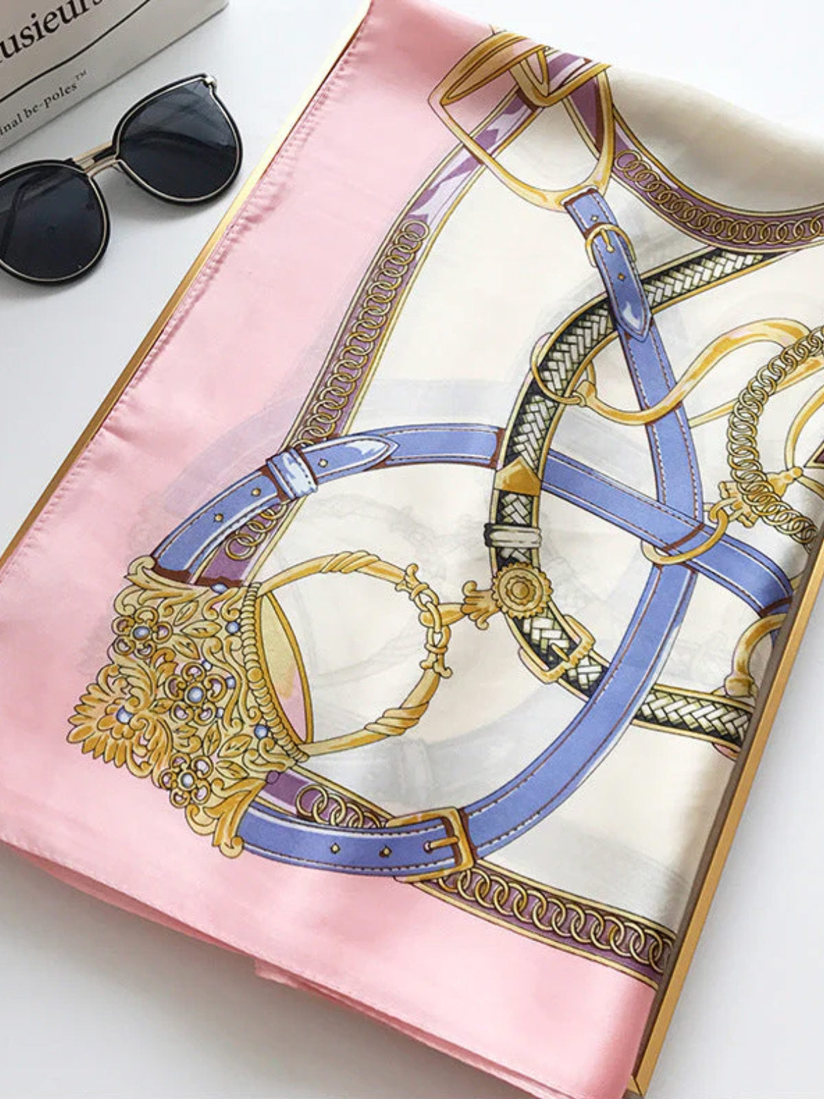 [P013] SilkSilky-UK Pure Silk Scarf 003