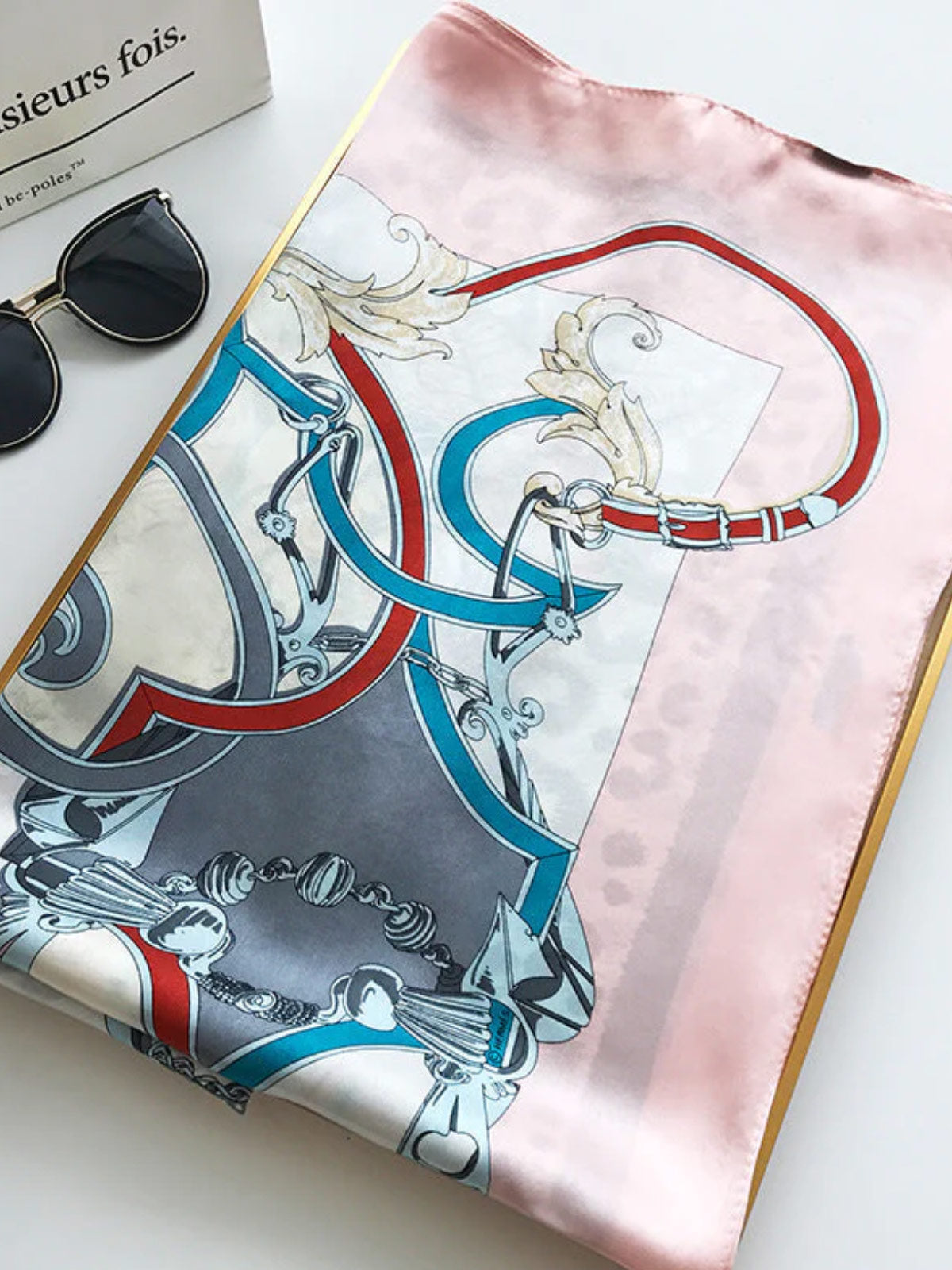 [P015] SilkSilky-UK Pure Silk Scarf 002