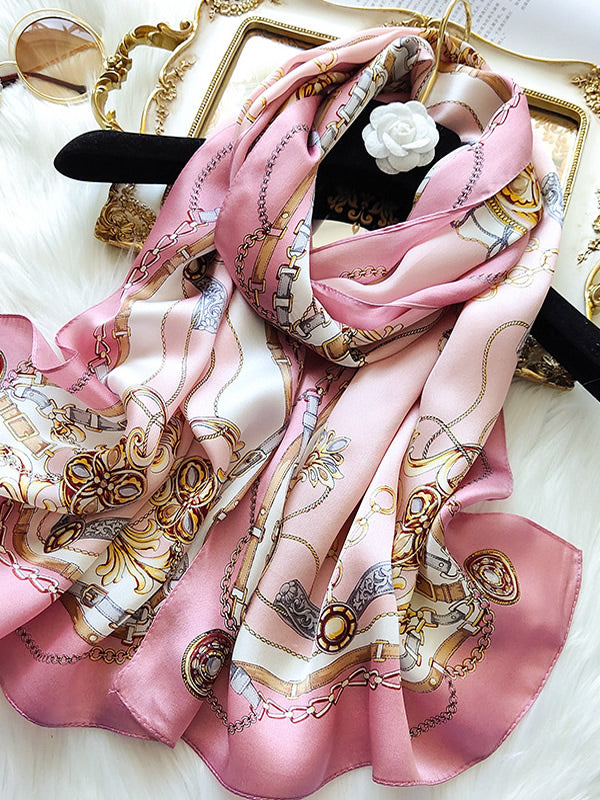 [P019] SilkSilky-UK Pure Silk Scarf 001