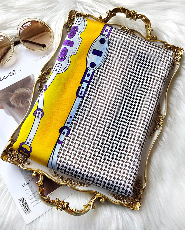 [P025] SilkSilky-UK Pure Silk Scarf 003